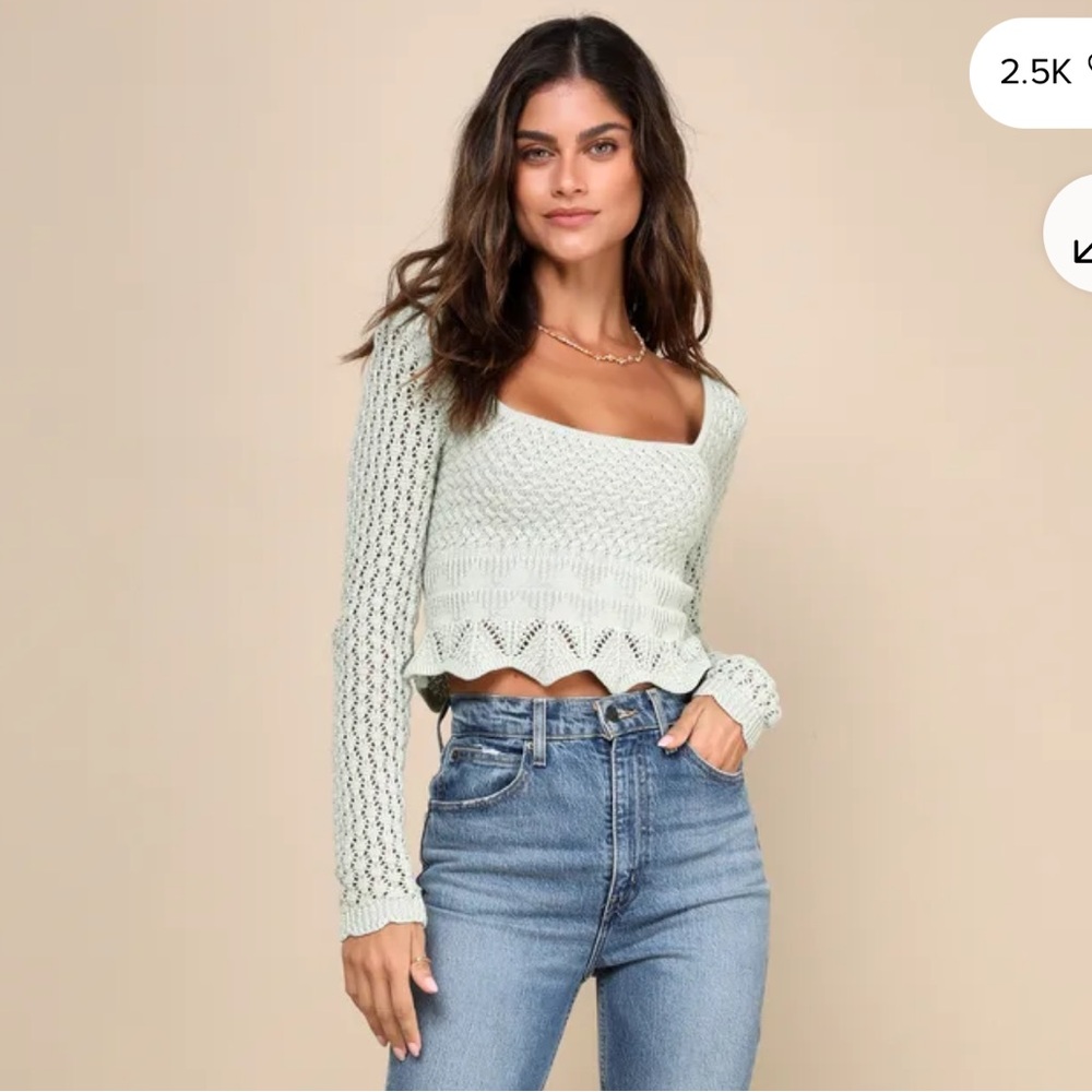 Lulus sweater top